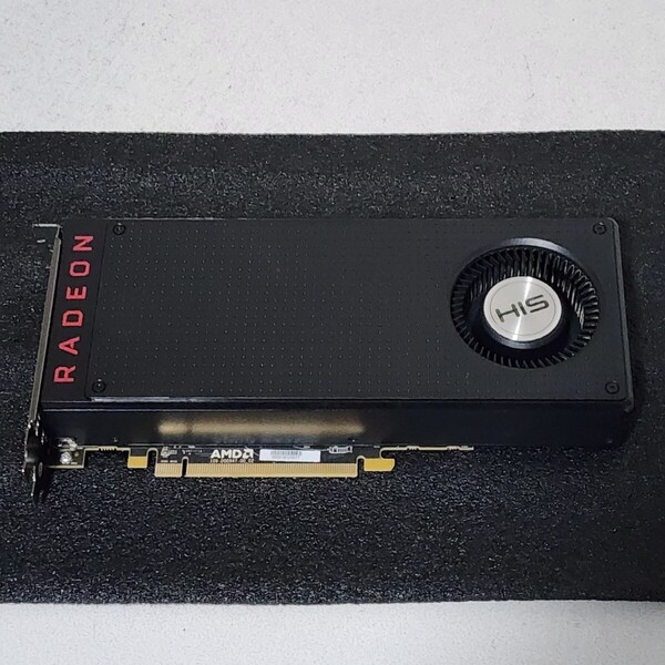 HIS AMD RADEON RX480 8GB GDDR5 動作確認済み PCパーツ グラフィックカード PCIExpress
