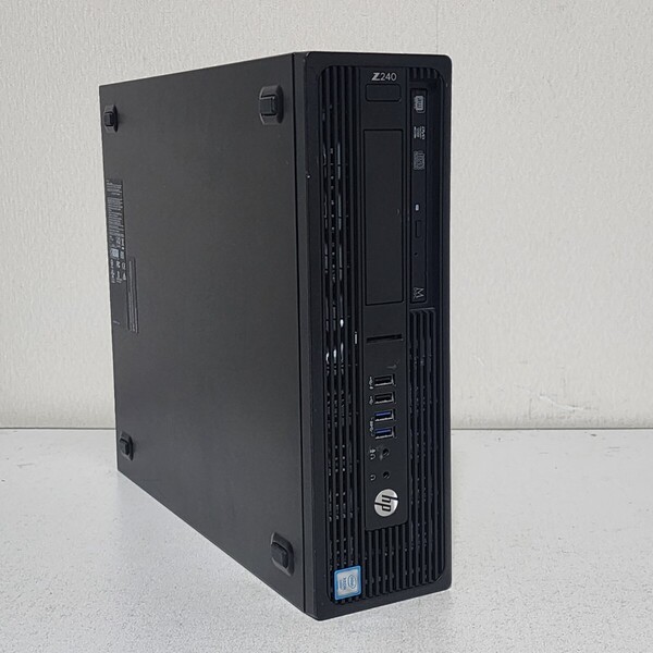 【送料無料】HP Z240 SFF Workstation ベアボーン品 LGA1151(C236)マザーボード DVDドライブ 240W電源ユニット搭載 動作確認済み PCパーツ