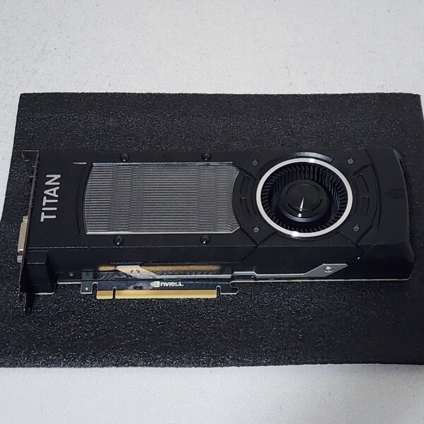 NVIDIA GEFORCE GTX TITAN X 12GB GDDR5/NTITAN X 12GD5 GM200 動作確認済み PCパーツ グラフィックカード PCIExpress