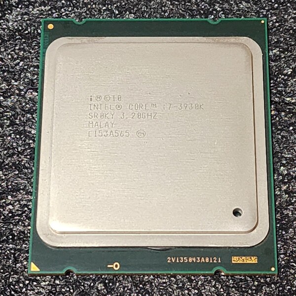 CPU Intel Core i7 3930K 3.2GHz 6コア12スレッド SandyBridge-E LGA2011 PCパーツ インテル 動作確認済み