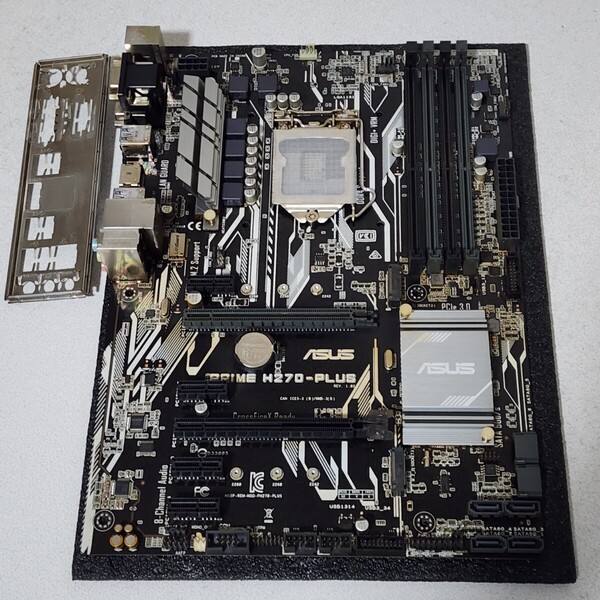 ASUS PRIME H270-PLUS IOパネル付属 LGA1151 ATXマザーボード 第6・7世代CPU対応 最新Bios 動作確認済 PCパーツ