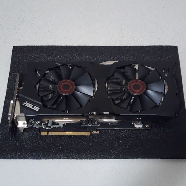 ASUS GEFORCE GTX970 4GB GDDR5/STRIX-GTX970-DC2OC-4GD5 動作確認済み PCパーツ グラフィックカード PCIExpress