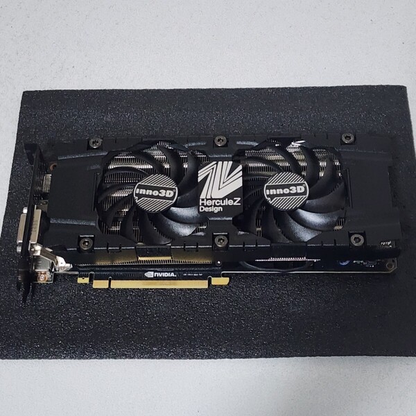INNO3D GEFORCE GTX1080 8GB GDDR5X 動作確認済み PCパーツ グラフィックカード PCIExpress