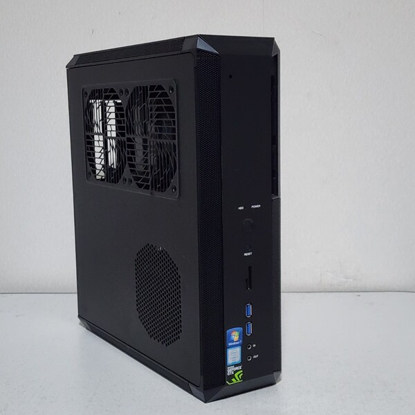 【送料無料】THIRDWAVE GALLERIA スリムタワー型PCケース(Mini-ITX) SFX電源ユニット対応