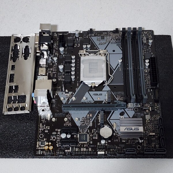 ASUS PRIME B360M-A IOパネル付属 LGA1151 MicroATXマザーボード 第8・9世代CPU対応 最新Bios 動作確認済 PCパーツ