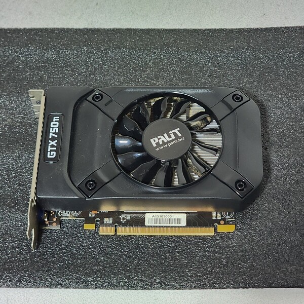 MSI GEFORCE GTX750Ti STORMX 2GB GDDR5 補助電源不要 動作確認済み PCパーツ グラフィックカード PCIExpress