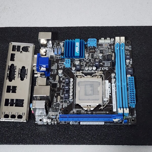ASUS P8H61-I/CP3130-8/DP_MB IOパネル付属 LGA1155 Mini-ITXマザーボード 第2・3世代CPU対応 Bios 動作確認済 PCパーツ (4)