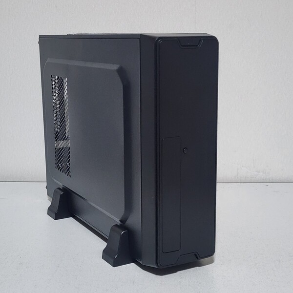 【送料無料】KEIAN KX-M01 スリムタワー型PCケース(MicroATX) DVDドライブ搭載 SFX電源ユニット対応 ケースのみ