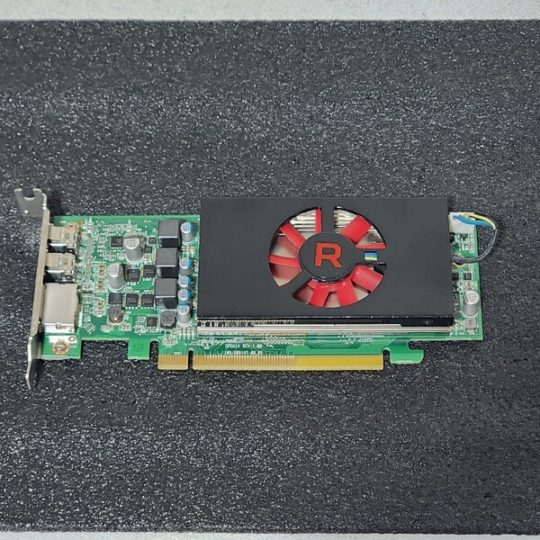 DELL AMD RADEON RX550 4GB GDDR5 LP ロープロファイル対応 補助電源不要 動作確認済み PCパーツ グラフィックカード PCIExpress