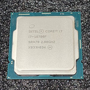 CPU Intel Core i7 10700F 2.9GHz 8コア16スレッド CometLake LGA1200 PCパーツ インテル 動作確認済み