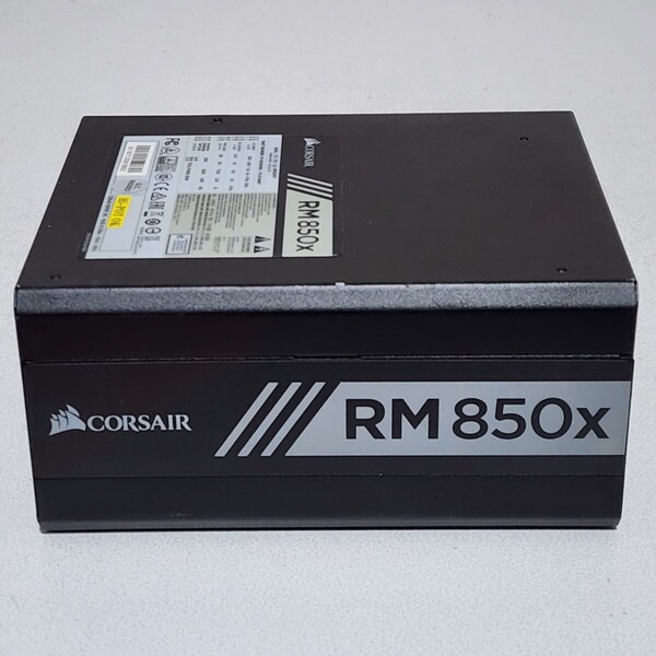 CORSAIR RM850x(RPS0017) 850W 80PLUS GOLD認証 ATX電源ユニット フルプラグイン 動作確認済み PCパーツ