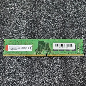 Kingston DDR4-2666MHz 16GB (16GB×1枚キット) KVR26N19D8/16 動作確認済み デスクトップ用 PCメモリ