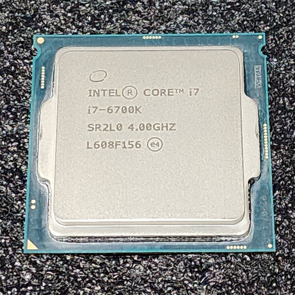 CPU Intel Core i7 6700K 4.0GHz 4コア8スレッド SkyLake PCパーツ インテル 動作確認済み