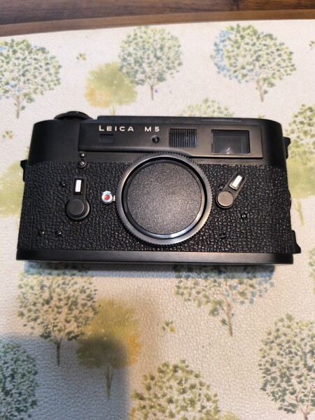 美品 Leica ライカ M5 3吊り 黒 ブラッククロム Black Chrome