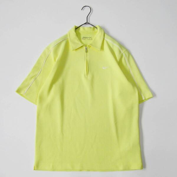 NIKE GOLF ナイキゴルフ ワッフルジップポロシャツ Mサイズ