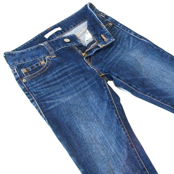 AZUL BY MOUSSYアズールバイマウジー▼ローライズベーシックスキニーデニム▼25インチ▼ウエスト約72cm
