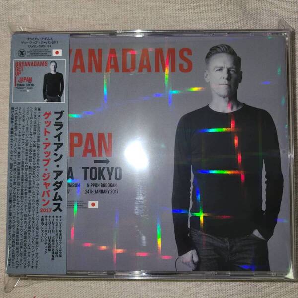 BRYAN ADAMS / GET UP! JAPAN(4CD+DVD)