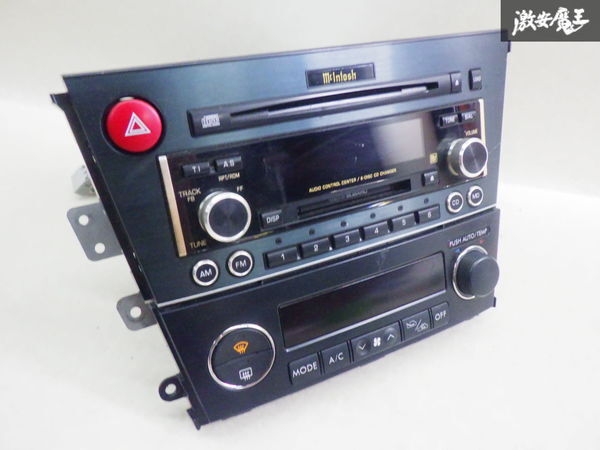 SUBARU純正 Mcintosh CDチェンジャー BE BH 動作未確認
