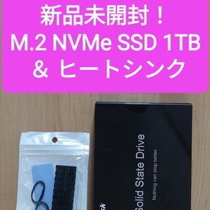 【新品未開封】 M.2 SSD 1TB ヒートシンク付 (検索 960 1000