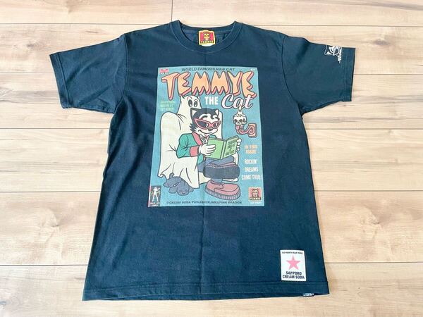 ★送料無料★美品★クリームソーダ TEMMYE Tシャツ ティミー Mサイズ Cream Soda ピンクドラゴン クリソー 札幌