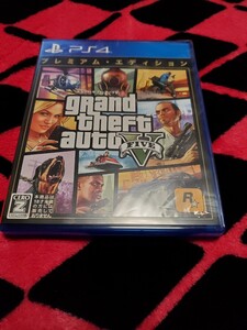PS4 グランド・セフト・オートⅤ プレミアム・エディション 新古品 ロックスター