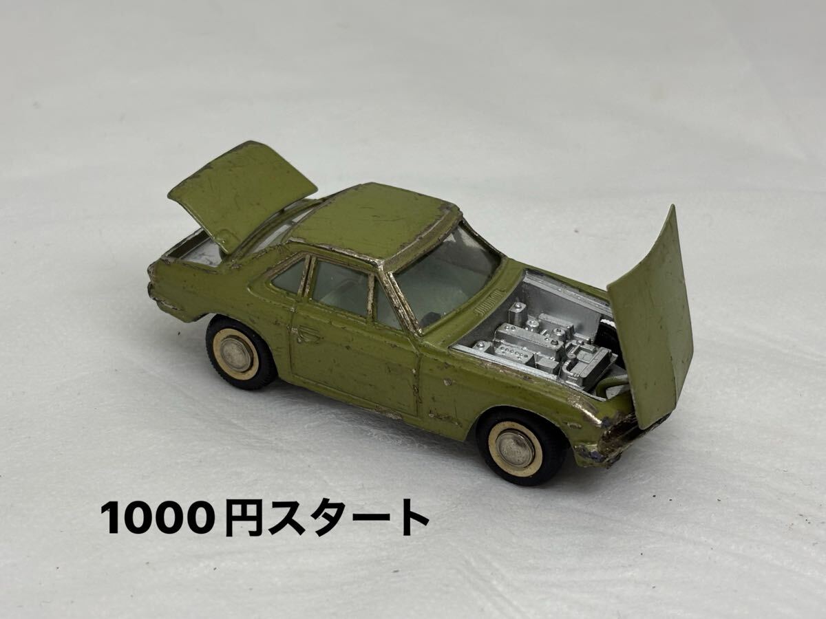 ダイヤペット当時物D-137ニッサン初代シルビア1965年製美品