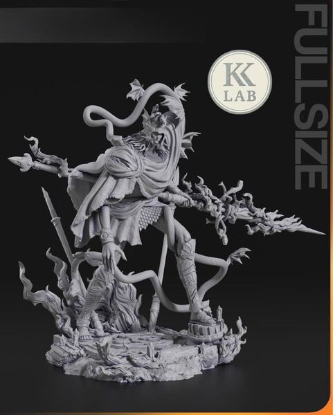 エルデンリング メスメル Messmer the Impaler フィギュア 未塗装未組立 ガレージキット ガレキ