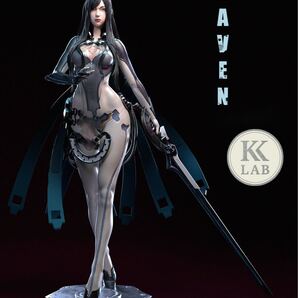 レイヴン ステラーブレイド フィギュア ガレージキット 未塗装未組立 ガレキ