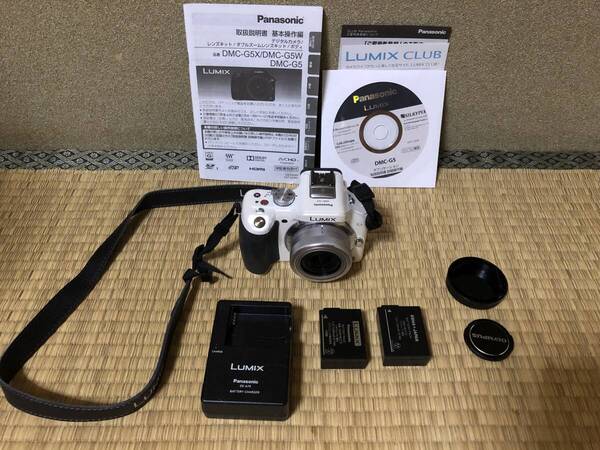 ★Panasonic★DMC-G5レンズセット★Panasonic Lumix H-FS 12032 12-32 0.2/0.66ft★パナソニック LUMIX ルミックス ★美品