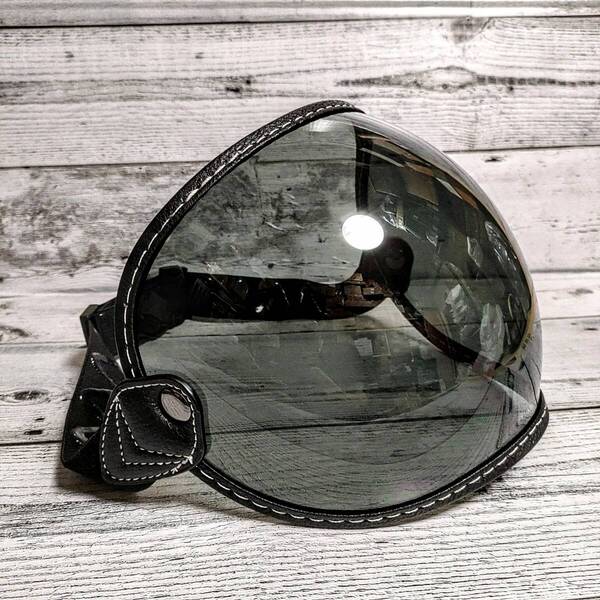 国内発送 ビンテージ ヘルメット ゴーグル B スモーク バイザー バブル シールド オーシャンビートル shoei bell Thompson 500TX