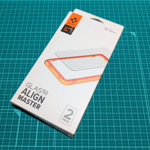 Spigen Pixel 7 用 ガラスフィルム AlignMaster ガイド枠付き
