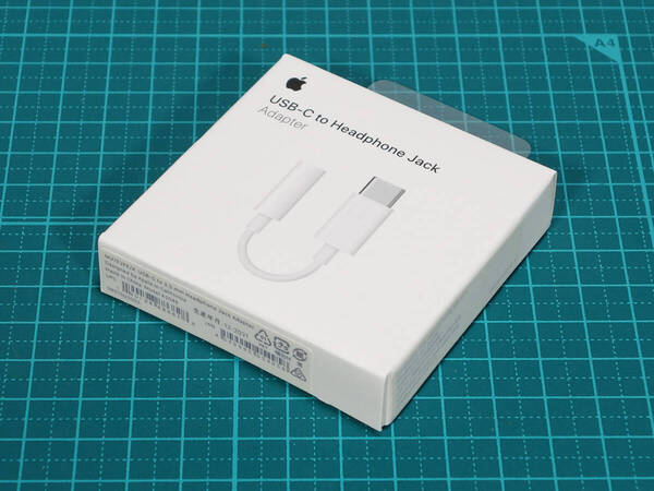 Apple純正 USB-C ヘッドフォンジャックアダプタ 3.5mm 新品 MU7E2FE/A