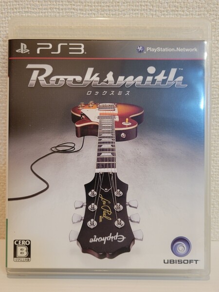 中古☆PS3 ロックスミス 送料無料 箱 説明書 付き プレステ 3 プレイステーション Rocksmith