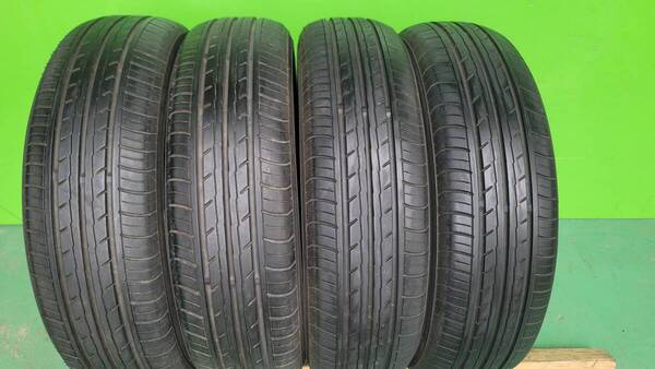 155/65R14 4本YOKOHAMA ヨコハマ BluEarth-Es Es32 ブルーアース 格安 溝 :4.5~4.8mm 2023/24年製 軽自動車など №96709