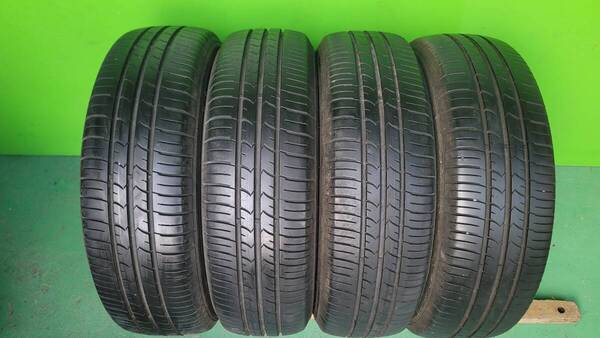 155/65R13 73s グッドイヤー EG-01 エフィシエントグリップ 残り溝:5.3mm 2022年製 夏タイヤ サマータイヤ №96718
