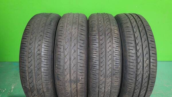 155/65R13 73S 2本YOKOHAMA BLUEARTH 未使用 2021年 ラジアルオンロードタイヤ 夏タイヤ 軽自動車等 №96726