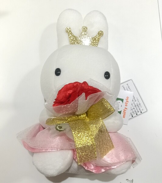 miffyStyle ミッフィースタイル ドレス&ブーケミッフィー ぬいぐるみ