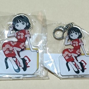Mリーグ 岡田紗佳アクリルスタンド アクリルキーホルダーセット チャイナ ヴィレッジヴァンガード ビレバン限定 KADOKAWAサクラナイツ
