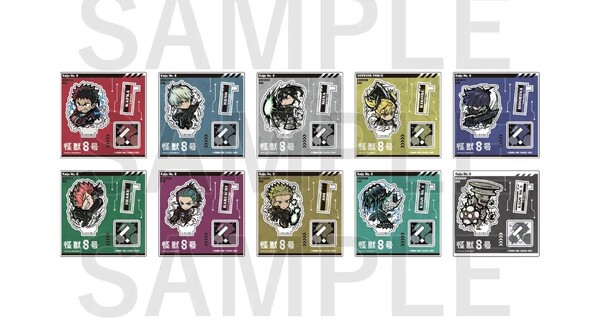 怪獣8号 イートゥーントレーディングアクリルスタンドBOX 保科宗四郎四ノ宮キコル市川レノ日比野カフカ亜白ミナ古橋伊春他