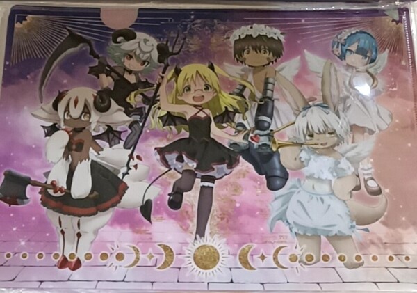 メイドインアビス 烈日の黄金郷 クリアファイル リコ レグ ナナチ プルシュカ ファプタ マルルク