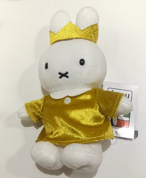 miffyStyle ミッフィースタイル 70thナインチェ Gold&Blackポーズミッフィーぬいぐるみ