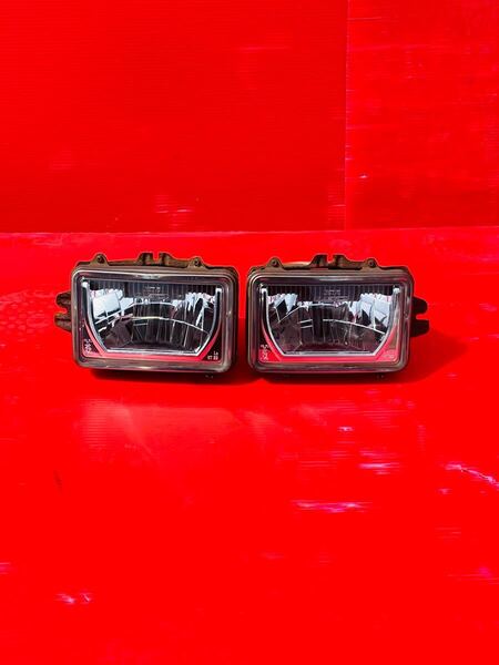 大型 トラック バス サロンバス 小糸 KOITO LED ヘッドライト ヘッドランプ 左右 24V 角型 角目 24385 KOITO セット 動作確認済み Rei3062