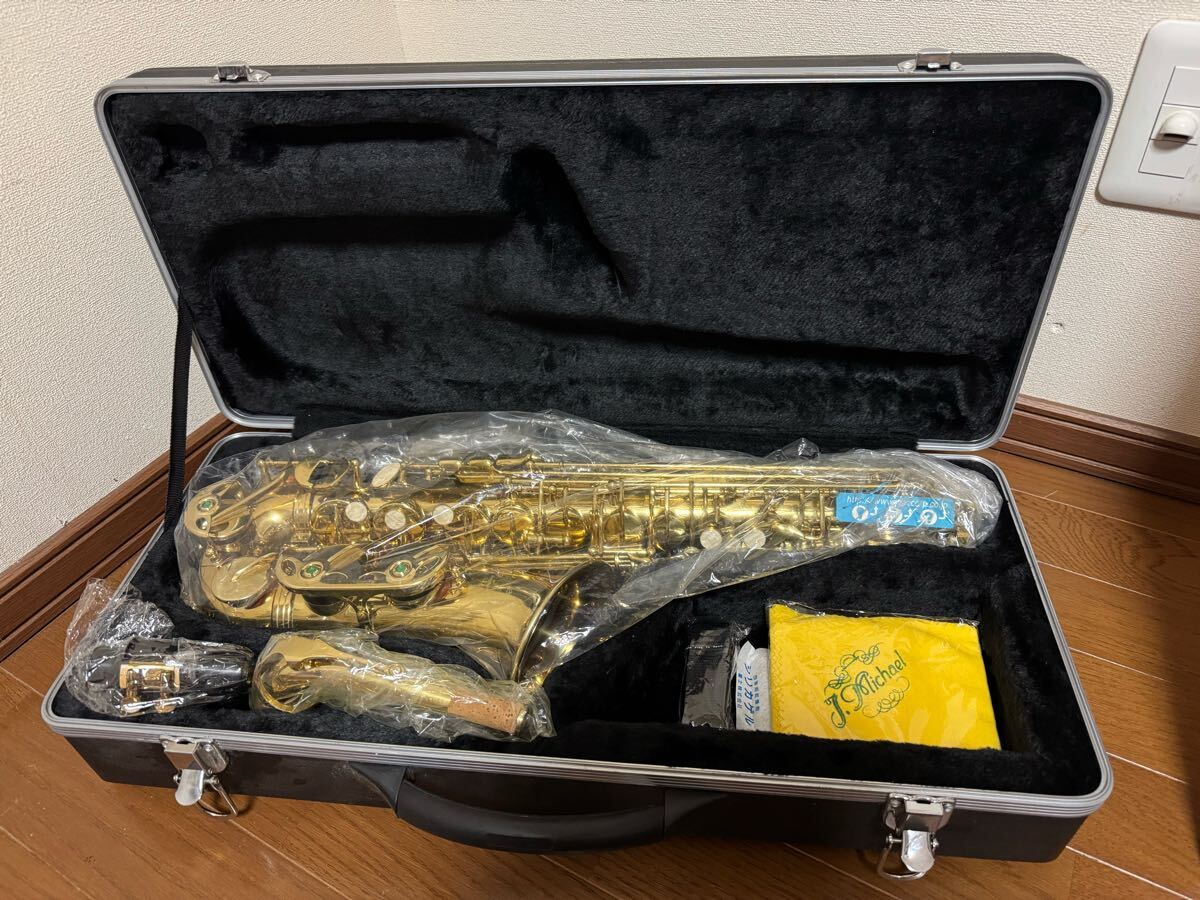 J.Michael マイケル テナー サックス 管楽器 彫刻 ハードケース付 Yahoo!オークション -「j.michael サックス」の落札相場・落札価格