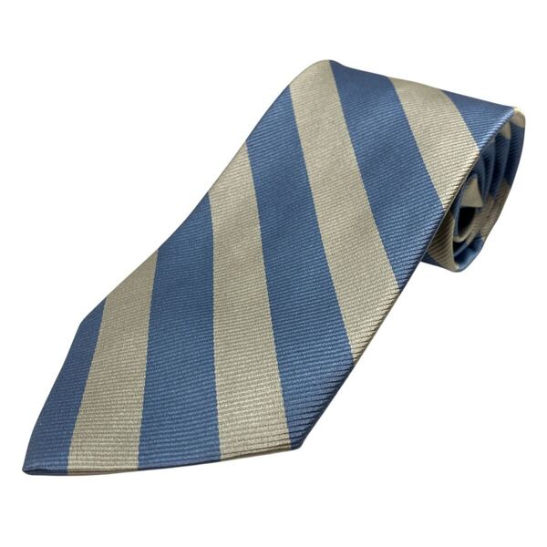 CHAPS チャップス men's メンズ フォーマル ネクタイ 装飾品 ビジネス カジュアル レジメンタル ストライプ ブルー