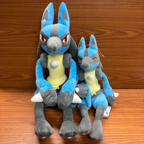 ルカリオ 2体 Pocket Monsters ポケットモンスター Pokmon ポケモン ぬいぐるみ フィギュア キャラクター アミューズメント
