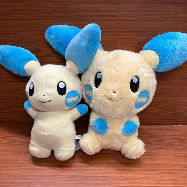 マイナン 2体 Pocket Monsters ポケットモンスター Pokmon ポケモン ぬいぐるみ フィギュア キャラクター アミューズメント