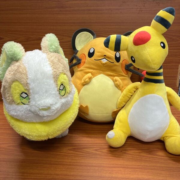 ワンパチ デデンネ デンリュウ Pocket Monsters ポケットモンスター Pokmon ポケモン ぬいぐるみ フィギュア アミューズメント