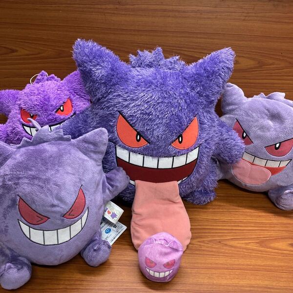 ゲンガー 5体 Pocket Monsters ポケットモンスター Pokmon ポケモン ぬいぐるみ フィギュア キャラクター アミューズメント
