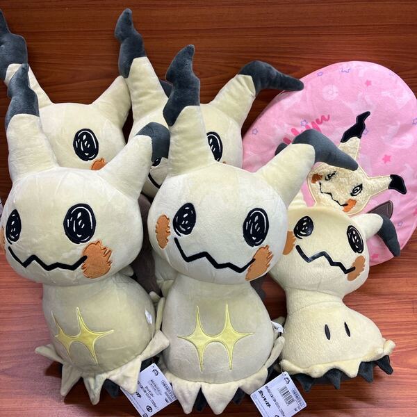 ミミッキュ 6体 Pocket Monsters ポケットモンスター Pokmon ポケモン ぬいぐるみ フィギュア キャラクター アミューズメント