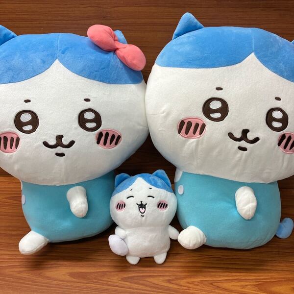 ちいかわ サンリオ キャラクターズ ハチワレ ぬいぐるみ アミューズメント プライズ タグ付き ドールGJ ハローキティ